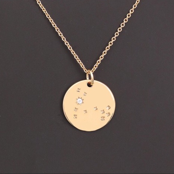 Jewelry - PISCES Zodiac Constellation Dainty Necklace Gold
